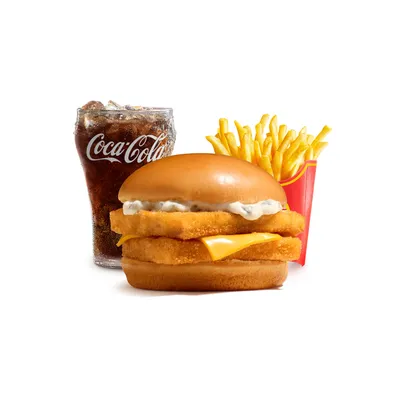 Double Filet-O-Fish Large McValue Meal - McDonald's Menu