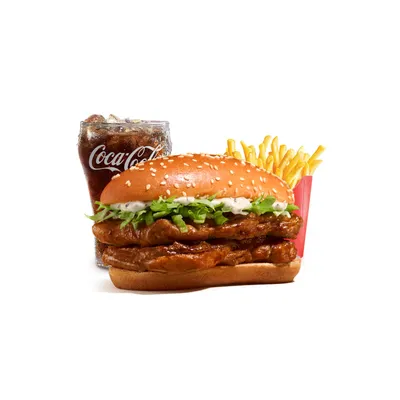 Double GCB Medium McValue Meal - McDonald's Menu