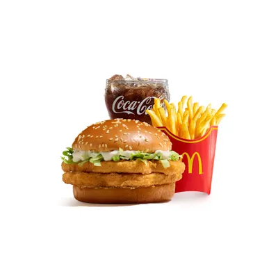 Double McChicken Large McValue Meal - McDonald's Menu