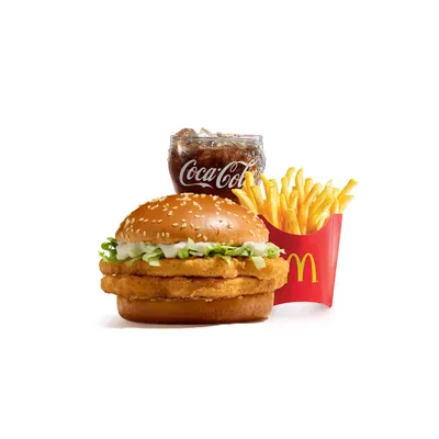 Double McChicken Medium McValue Meal - McDonald's Menu