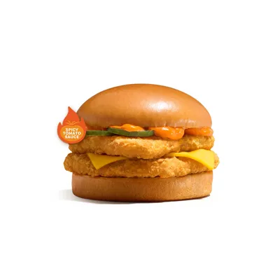 Double Spicy Chicken with Cheese - McDonald's Menu