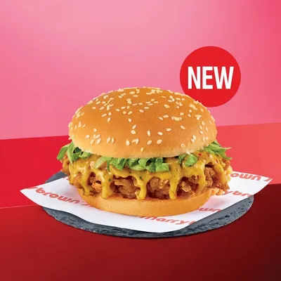 Egg-stra Ong Spicy Burger - Single* - Marrybrown Menu