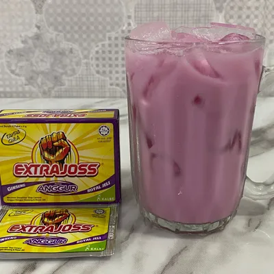 Extra Joss Anggur + Susu - Restoran Hakim Menu
