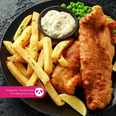F01. Classic Fish & Chips - Village Grill Menu