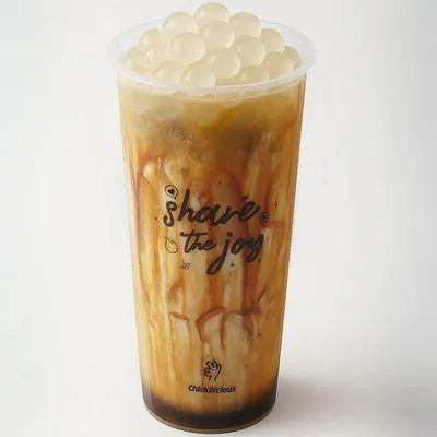 F1. Black Sugar Crystal Boba Milk Tea - Chickilicious (Api Api) Menu