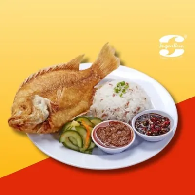 F1. Borneo Eco Fish Meal - Sugarbun Menu