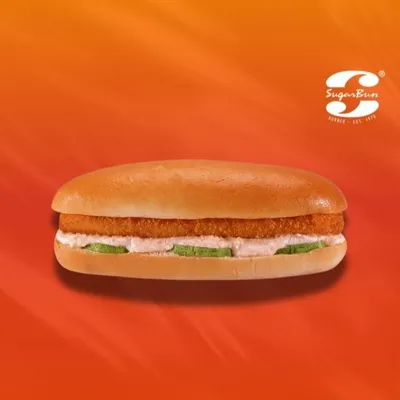 F3. Fish Burger - Sugarbun Menu