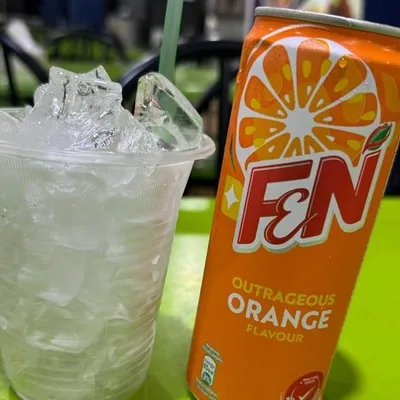 F&N Orange (with Ice) - Maimunah Food Corner Menu