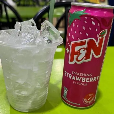 F&N Strawberry (with Ice) - Maimunah Food Corner Menu