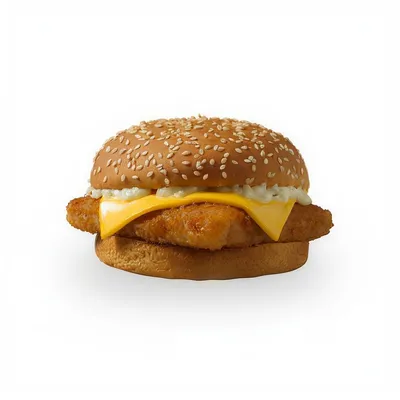 Fish Burger A La Carte - Texas Chicken Menu