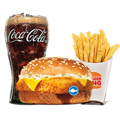 Fish n Crisp Large Meal - Burger King Menu