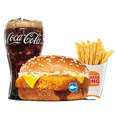 Fish n Crisp Medium Meal - Burger King Menu