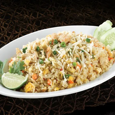 FR1.Golden Mushroom Fried Rice - Johnny's Restaurant Menu