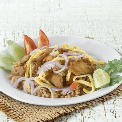 FR5.Belacan Fried Rice - Johnny's Restaurant Menu