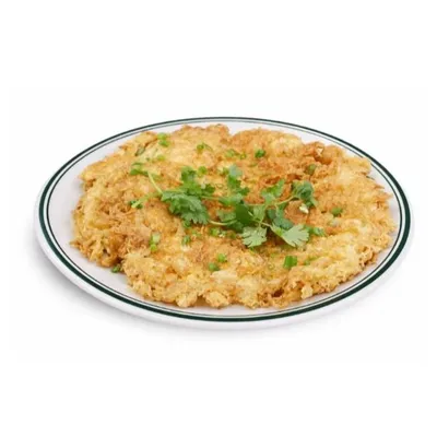 Fried Eggs with Tuhau - KK Food Street Menu