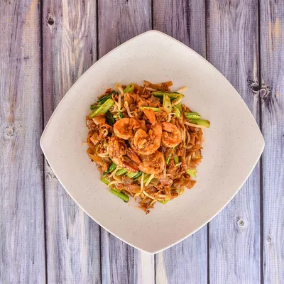 Fried Kway Teow with Prawn - Kafe Strawberry Fields @ Glenmarie Menu