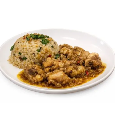 Fried Rice with Bambangan Chicken Combo - KK Food Street Menu