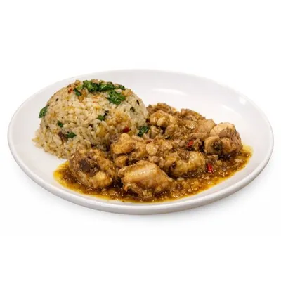Fried Rice with Bambangan Chicken - KK Food Street Menu