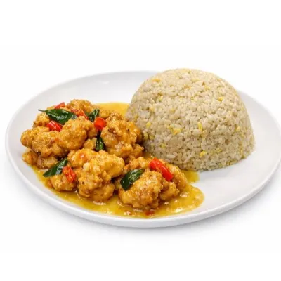 Fried Rice with Golden Duck Egg Combo - KK Food Street Menu