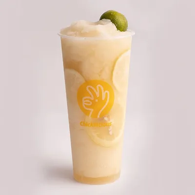 G6. Double Lemon Smoothie With Coconut Jelly - Chickilicious (Api Api) Menu