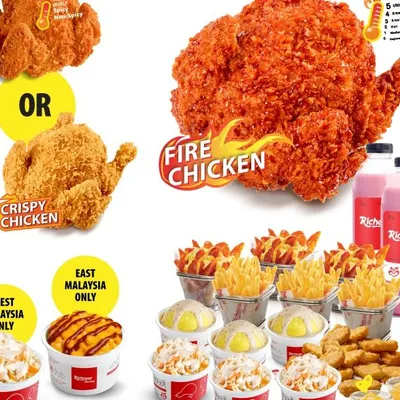 Geng Makan Combo - Richeese Factory Menu