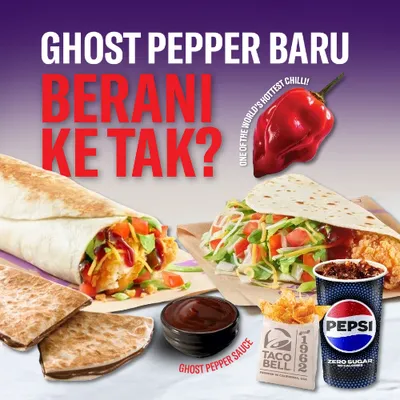 Ghost Pepper Big Bell Meal - Taco Bell Menu
