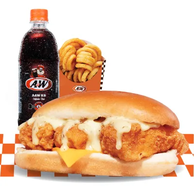 Golden Fish Sandwich Combo - A&W Menu