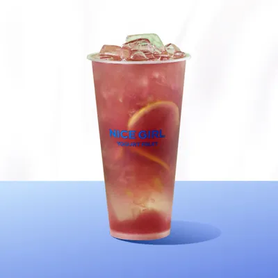 Grape Iced Tea - Nice Girl Yogurt Fruit Menu