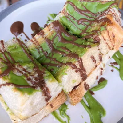 Green Tea Nutella Toast - Nasi Kerabu By Ciksue Menu