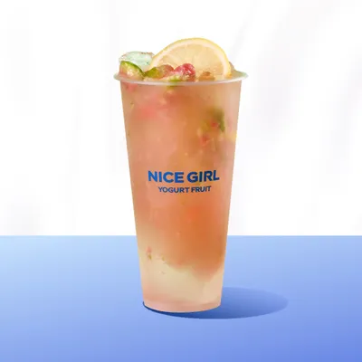 Guava Iced Tea - Nice Girl Yogurt Fruit Menu