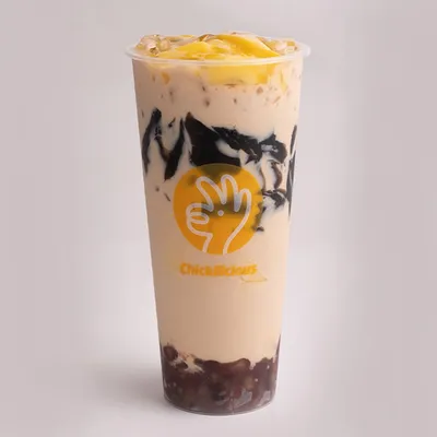H4. Signature Milk Tea W 2Toppings - Chickilicious (Api Api) Menu