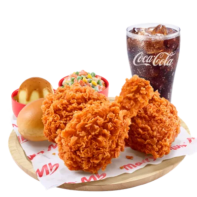 Happiness Plate - Combo - Marrybrown Menu