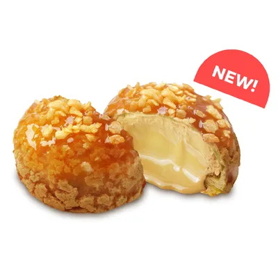 Honey Corn Flakes Cream Puff - Kenangan Coffee Menu