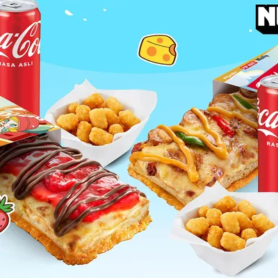 Hut's Slider Molly Twin Combo - Pizza Hut Menu