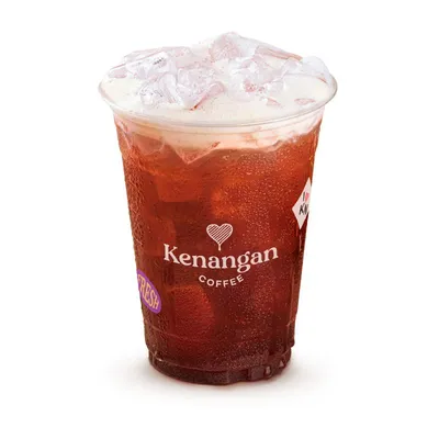 Ice Shaken Strawberry Tea - Kenangan Coffee Menu