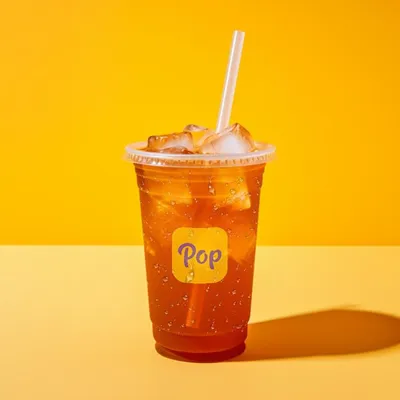 Iced Peach Tea - Pop Meals Menu