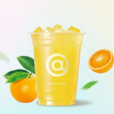 Iced Shaken Orange Tea - Cotti Coffee 库迪咖啡 Malaysia Menu