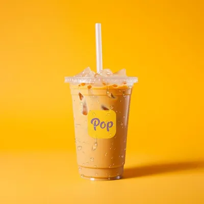 Iced Thai Milk Tea - Pop Meals Menu