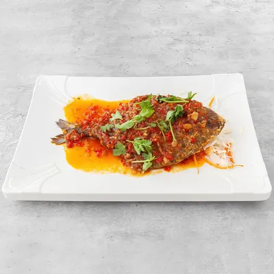 Ikan Bawal - Laman Aiman Juara Sup Herbal Menu