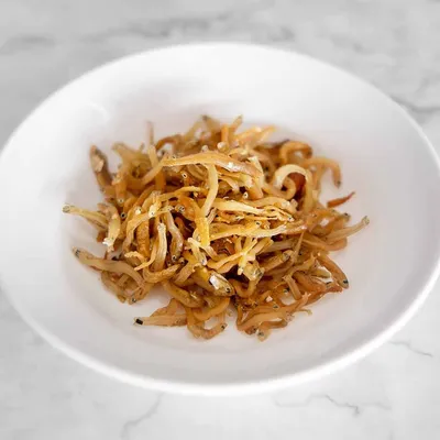 Ikan Bilis - Bubur Istimewa Melaka Menu