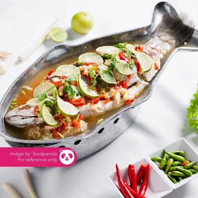 Ikan Selar Stim Limau - H Deens Corner Menu