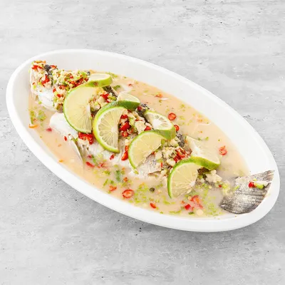 Ikan Siakap - Laman Aiman Juara Sup Herbal Menu