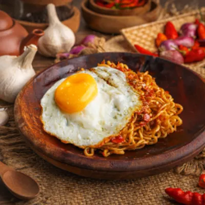 Indomie Spicy + Egg T- Delivery - I Am Geprek Bensu Menu