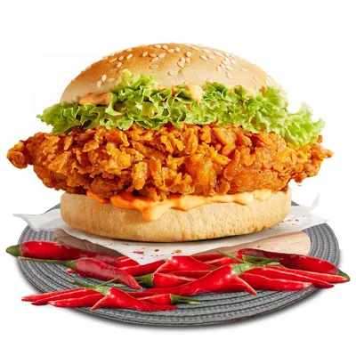 Jollibee Spicy Chicken Sandwich - Jollibee Menu