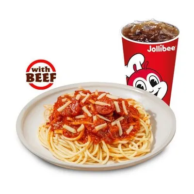 Jolly Spicy Spaghetti Meal - Jollibee Menu