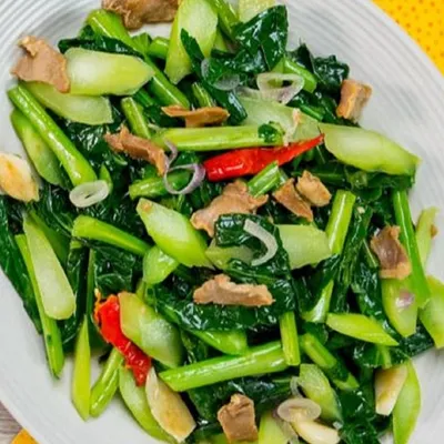 kailan goreng biasa - Dayana Ala Thai Seafood Menu