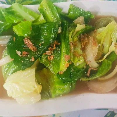 Kailan Ikan Masin - Eddy & Pak Mod Tomyam Seafood Menu