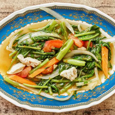 Kangkung Belacan - Laman Aiman Juara Sup Herbal Menu