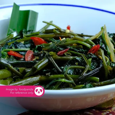 Kangkung Goreng Belacan - Fatima Seafood  Menu