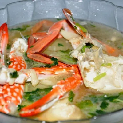 ketam sup - Dayana Ala Thai Seafood Menu